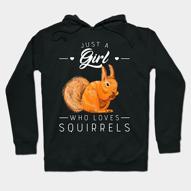 Cute Squirrel Whisperer Hoodie by Zak N mccarville